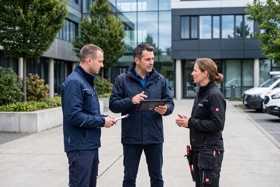 Koordination von Gewerken